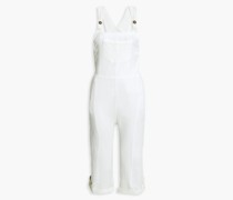 Olympia Cropped Jumpsuit aus Baumwollgaze