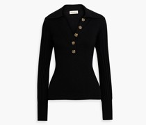Basma Poloshirt aus einer Woll-Baumwollmischung L