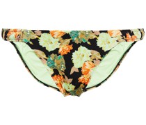 Riviera tief sitzendes Bikini-Höschen mit floralem Print