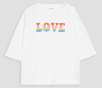 T-Shirt aus Bio-Baumwo-Jersey mit Print