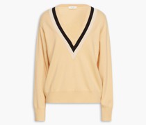 Pullover aus einer Woll-Kaschmirmischung
