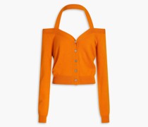 Cardigan aus Kaschmir mit Cut-outs S