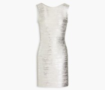 Minikleid au Bandage mit -Bechichtung