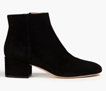 Ankle Boots aus Veloursleder