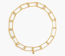 Kette aus 18 KT. Gold-Vermeil