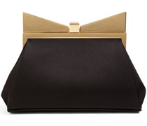 Lady Me Box-Clutch aus Satin