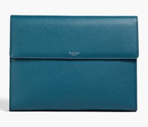 Clutch aus Narbenleder