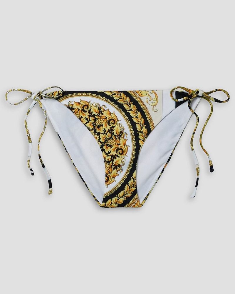 Versace Damen Bedrucktes Bikini-Höschen