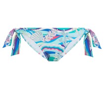 Halbhohes Bikini-Höschen mit Print 3