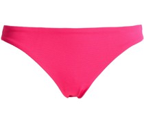 Annia tief sitzendes Bikini-Höschen aus Stretch-Piqué