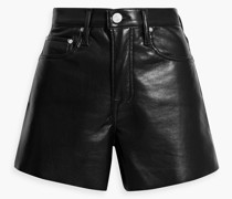 Shorts aus Stretch-Leder 24