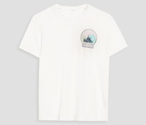 Milan T-Shirt aus Baumwoll-Jersey mit Print