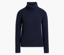Rollkragenpullover aus Donegal-Wolle