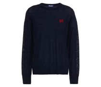 Caelyn Pullover aus Merinowolle mit Applikationen