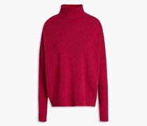 Rollkragenpullover aus einer Woll-Kaschmirmischung