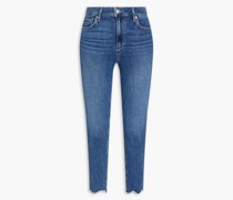Hoxton halbhohe Cropped Skinny Jeans 24