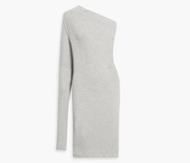 All inOne wandelbare Kleid au meliertem Jerey au tretch-Modal mit aymmetricher chulterpartie
