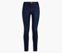 Hoch sitzende Skinny Jeans inausgewaschener Optik 23