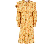Hattie Kleid aus Bio-Baumwollpopeline mit floralem Print