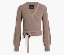 odi Wickecardigan aus meiertem Rippstrick