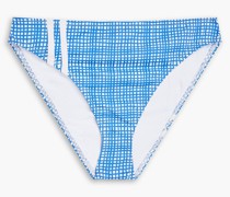 Halbhohes Bikini-Höschen it Print