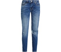 Le Garcon Boyfriend-Jeans mit schmalem Bein inDistressed-Optik 24
