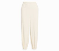 Track Pants aus Webstoff mit Raffung