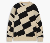 Riz Pullover aus Baumwoll-Jacquard S