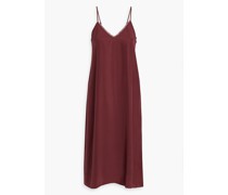 Slip Dress inMidilänge aus Seiden-Charmeuse