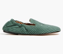 Loafers aus Cord