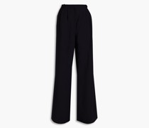 Mica Hose mit weitem Bein aus Crêpe