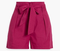 Kira Shorts aus Baumwollpopeline