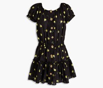 Nostalgia Gardens Strandkleid aus Bauwolle it florale Print