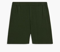 Shorts aus Jersey aus einer Lyocell-Baumwollmischung