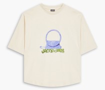 Sac Rond T-Shirt aus Baumwoll-Jersey mit Print S