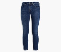 Halbhohe Cropped Skinny Jeans W23 / L30
