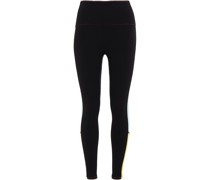 Stretch-Leggings inColour-Block-Optik