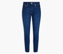 Cate halbhohe Skinny Jeans inausgewaschener Optik 23
