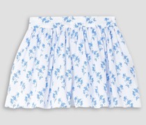 Teagen Shorts aus Popeline aus einer Baumwollmischung mit floralem Print