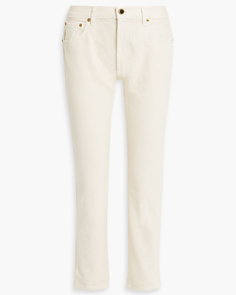 KHAITE Damen Low-rise straight-leg jeans 26
