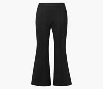 Cropped Schaghose aus Stretch-Ponte