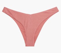 Chiara geripptes tief sitzendes Bikini-Höschen