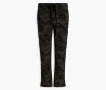 Track Pants aus Baumwoll-Jersey mit Camouflage-Print