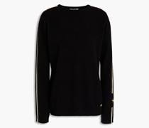 Suzuka Pullover aus einer Kaschmirmischung mit Logostickerei
