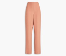 Maia Hose mit weitem Bein aus Seidenkrepon