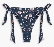 Livana Kahlia tief sitzendes Bikini-Höschen mit floralem Print