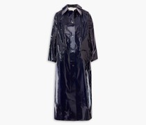 Original Oversized-Trenchcoat aus glänzende Webstoff