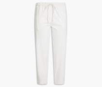 Avery Karottenhose aus Twill aus Stretch-Baumwolle