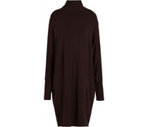 Oversized-Minikleid aus Fleece