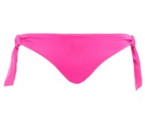 Halbhohes Bikini-Höschen mit Ringverzierung und Knotendetail